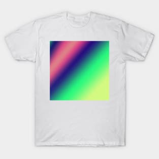 red blue green abstract texture background T-Shirt